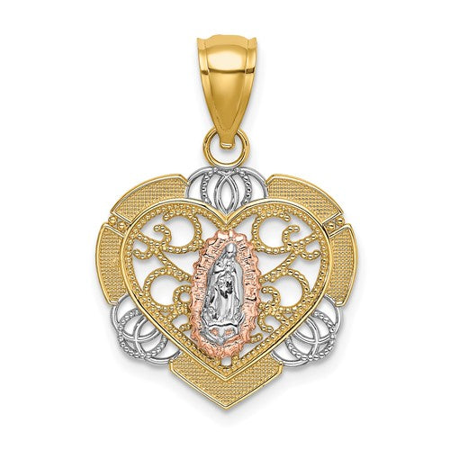 14ktwo-tone-w-white-rhodium-guadalupe-in-heart-charm-SolomonJeweler-Wichita-KS-CustomJewelry