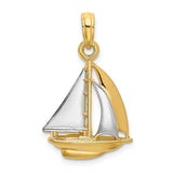 14k-w-rhodium-3-d-polished-sailboat-charm-SolomonJeweler-Wichita-KS-CustomJewelry