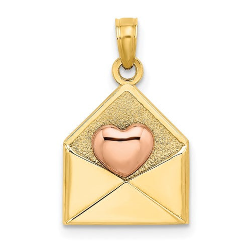 14k-rose-and-yellow-gold-3-d-xoxo-envelope-heart-charm-SolomonJeweler-Wichita-KS-CustomJewelry