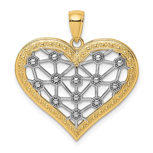 14k-w-rhodium-lattice-center-heart-charm-SolomonJeweler-Wichita-KS-CustomJewelry
