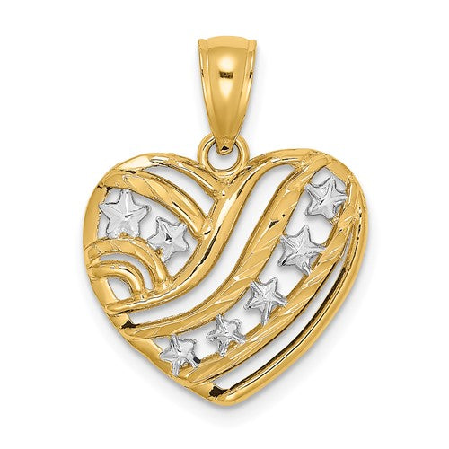 14k-w-rhodium-stars-and-stripes-heart-charm-SolomonJeweler-Wichita-KS-CustomJewelry