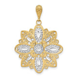 14k-w-rhodium-d-c-and-filigree-flower-charm-SolomonJeweler-Wichita-KS-CustomJewelry