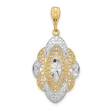 14k-w-rhodium-d-c-filigree-oval-charm-SolomonJeweler-Wichita-KS-CustomJewelry