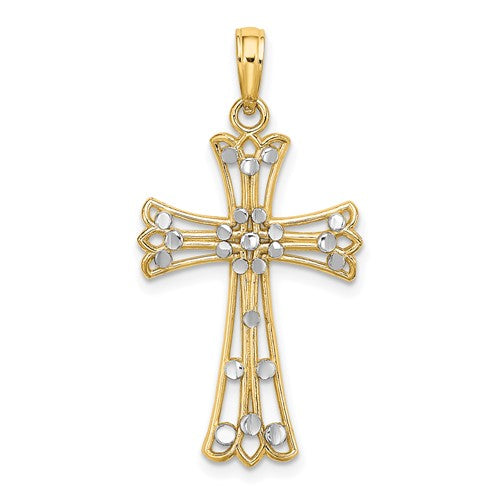 14k-w-rhodium-d-c-cross-charm-SolomonJeweler-Wichita-KS-CustomJewelry