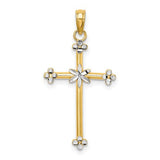 14k-w-rhodium-thin-d-c-cross-charm-SolomonJeweler-Wichita-KS-CustomJewelry