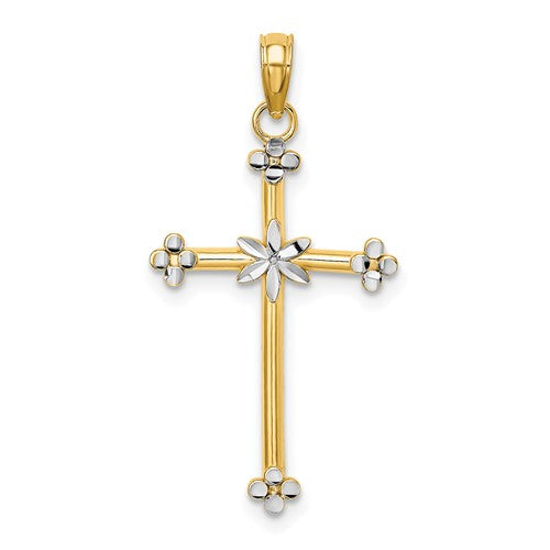 14k-w-rhodium-thin-d-c-cross-charm-SolomonJeweler-Wichita-KS-CustomJewelry