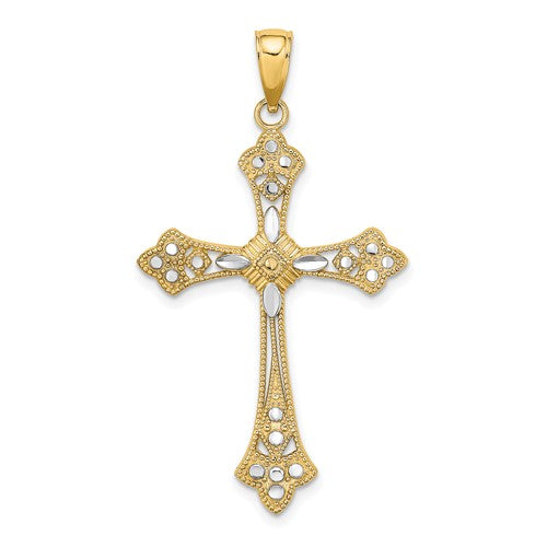 14k-w-rhodium-d-c-edges-cross-charm-SolomonJeweler-Wichita-KS-CustomJewelry