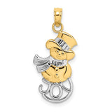 14k-and-rhodium-snowman-w-joy-pendant-SolomonJeweler-Wichita-KS-CustomJewelry