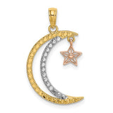 14k-two-tone-w-white-rhodium-moon-w-star-moveable-charm-SolomonJeweler-Wichita-KS-CustomJewelry