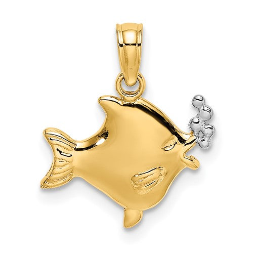 14k-with-white-rhodium-2-d-fish-w-bubbles-charm-SolomonJeweler-Wichita-KS-CustomJewelry