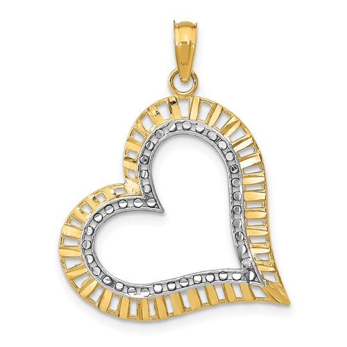 14k-w-rhodium-diamond-cut-large-tilted-heart-charm-SolomonJeweler-Wichita-KS-CustomJewelry