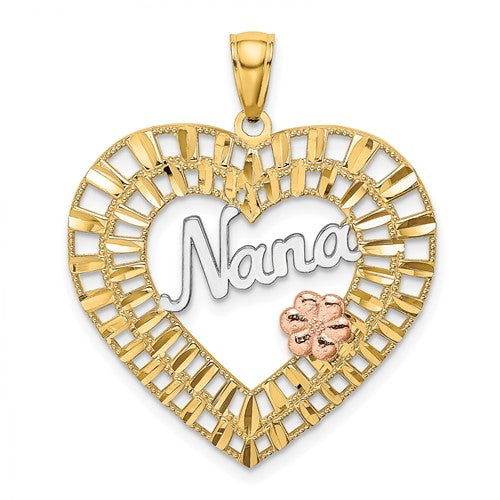 14k-two-tone-w-white-rhodium-nana-heart-w-flowers-charm-SolomonJeweler-Wichita-KS-CustomJewelry