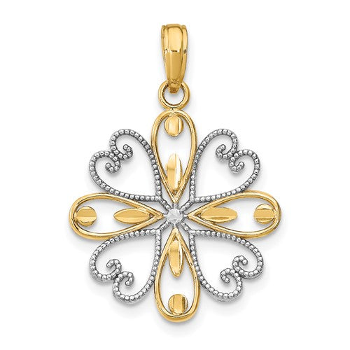 14k-w-rhodium-beaded-heart-petals-flower-charm-SolomonJeweler-Wichita-KS-CustomJewelry