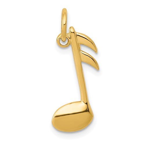 14k-polished-flat-backed-musical-note-charm-SolomonJeweler-Wichita-KS-CustomJewelry