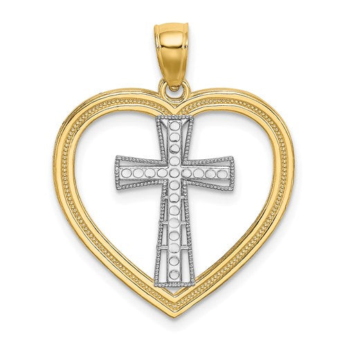 14k-white-rhodium-heart-w-white-cross-in-center-charm-SolomonJeweler-Wichita-KS-CustomJewelry