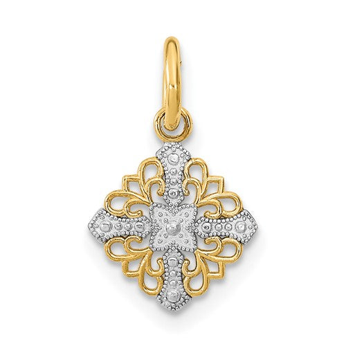 14k-w-rhodium-mini-cross-medallion-charm-SolomonJeweler-Wichita-KS-CustomJewelry