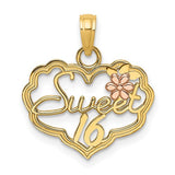 14k-two-tone-sweet-16-heart-w-flower-charm-SolomonJeweler-Wichita-KS-CustomJewelry