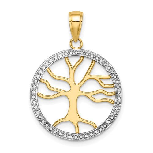 14k-w-rhodium-large-tree-of-life-round-frame-charm-SolomonJeweler-Wichita-KS-CustomJewelry