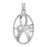 14k-white-gold-textured-hope-w-ribbon-charm-SolomonJeweler-Wichita-KS-CustomJewelry