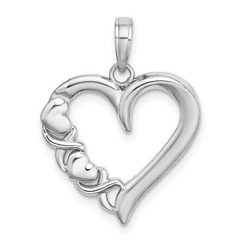 14k-white-gold-polished-x-heart-charm-SolomonJeweler-Wichita-KS-CustomJewelry