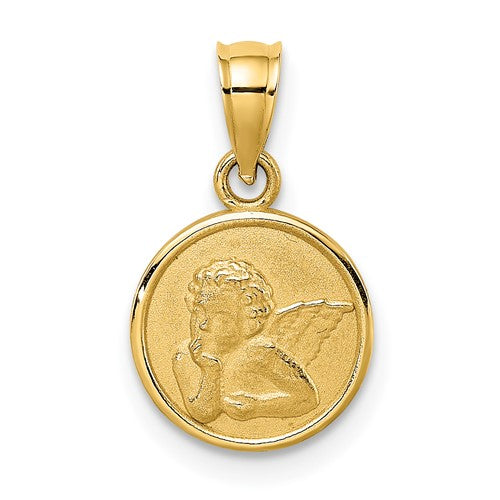 14k-10mm-engraved-angel-coin-charm-SolomonJeweler-Wichita-KS-CustomJewelry