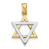 14k-two-tone-star-of-david-charm-SolomonJeweler-Wichita-KS-CustomJewelry