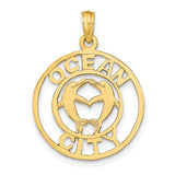 14k-ocean-city-w-dolphins-pendant-SolomonJeweler-Wichita-KS-CustomJewelry
