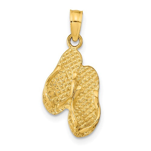14k-st-george-island-reversible-flip-flops-pendant-SolomonJeweler-Wichita-KS-CustomJewelry