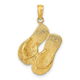 14k-3d-key-west-reversible-flip-flops-pendant-SolomonJeweler-Wichita-KS-CustomJewelry
