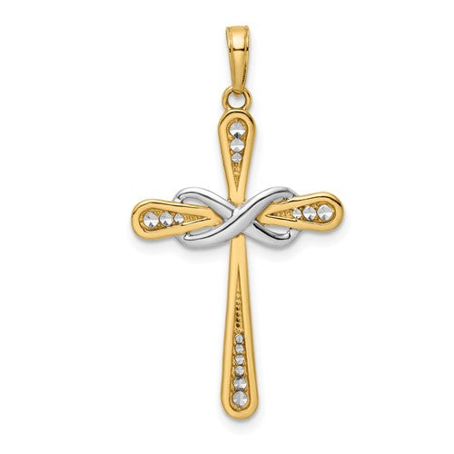 14k-w-rhodium-d-c-cross-infinity-pendant-SolomonJeweler-Wichita-KS-CustomJewelry