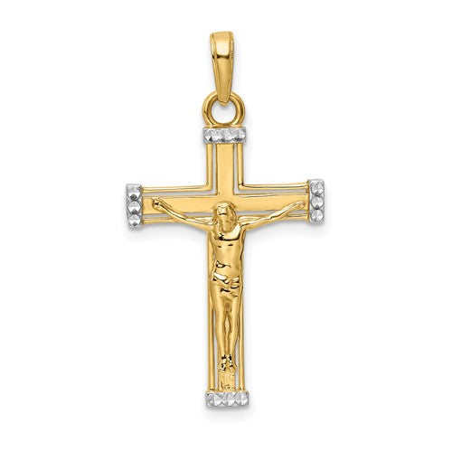 14k-w-rhodium-d-c-crucifix-pendant-SolomonJeweler-Wichita-KS-CustomJewelry