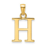14k-polished-letter-h-pendant-SolomonJeweler-Wichita-KS-CustomJewelry