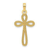 14k-beaded-cross-pendant-SolomonJeweler-Wichita-KS-CustomJewelry