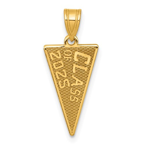14k-class-of-2025-rally-flag-graduation-charm-SolomonJeweler-Wichita-KS-CustomJewelry