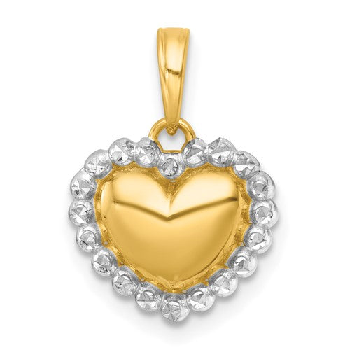 14k-with-white-rhodium-polished-domed-heart-charm-SolomonJeweler-Wichita-KS-CustomJewelry