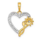 14k-with-white-rhodium-polished-flower-on-heart-charm-SolomonJeweler-Wichita-KS-CustomJewelry