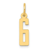 14k-small-elongated-number-6-charm-SolomonJeweler-Wichita-KS-CustomJewelry