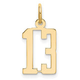 14k-small-elongated-number-13-charm-SolomonJeweler-Wichita-KS-CustomJewelry