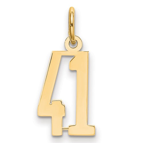 14k-small-elongated-number-41-charm-SolomonJeweler-Wichita-KS-CustomJewelry