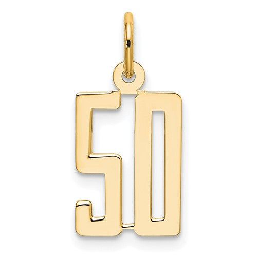 14k-small-elongated-number-50-charm-SolomonJeweler-Wichita-KS-CustomJewelry