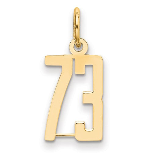 14k-small-elongated-number-73-charm-SolomonJeweler-Wichita-KS-CustomJewelry