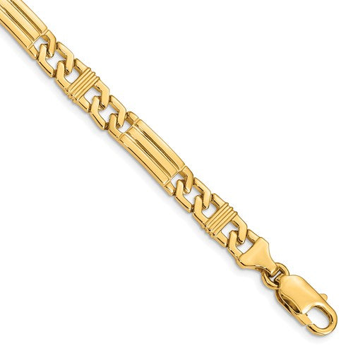 14k-7mm-hand-polished-fancy-link-chain-SolomonJeweler-Wichita-KS-CustomJewelry