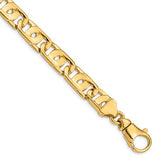 14k-10mm-hand-polished-fancy-link-chain-SolomonJeweler-Wichita-KS-CustomJewelry