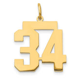 14k-medium-polished-number-34-charm-SolomonJeweler-Wichita-KS-CustomJewelry