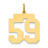 14k-medium-polished-number-59-charm-SolomonJeweler-Wichita-KS-CustomJewelry