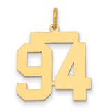 14k-medium-polished-number-94-charm-SolomonJeweler-Wichita-KS-CustomJewelry