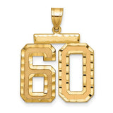 14k-large-brushed-diamond-cut-number-60-charm-SolomonJeweler-Wichita-KS-CustomJewelry