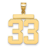 14k-large-polished-number-33-charm-SolomonJeweler-Wichita-KS-CustomJewelry