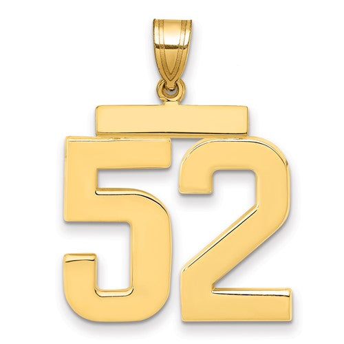 14k-large-polished-number-52-charm-SolomonJeweler-Wichita-KS-CustomJewelry