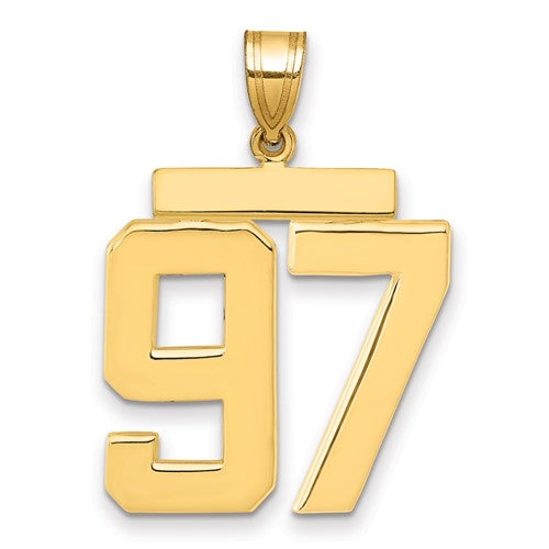 14k-large-polished-number-97-charm-SolomonJeweler-Wichita-KS-CustomJewelry